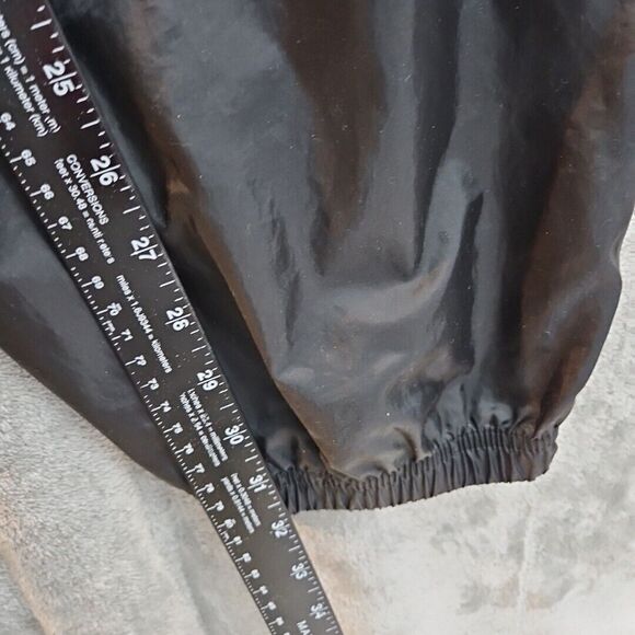 Pinnacle Mens XL Nylon Pants Breakaway Snap Sides Black Outdoor jogger style - Picture 5 of 12